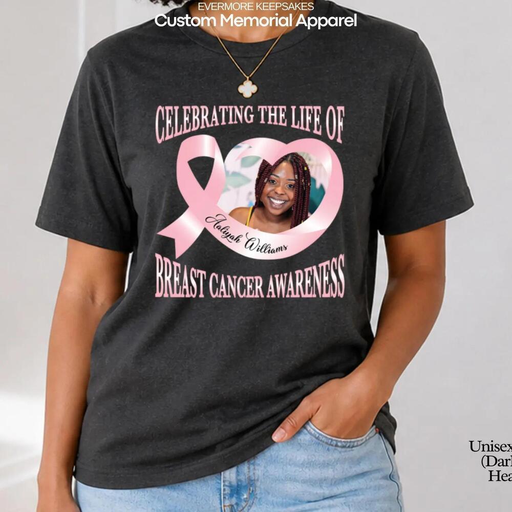 Awareness Shirt, October We Wear Ribbon Memorial